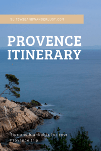 Provence France itinerary